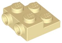 Placa Modificada 2x2x2/3 Bege