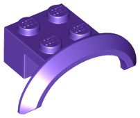 Para-lamas de Veículo 4x2 1/2x1 Dark Purple - Roxa