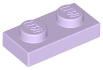 Placa 1x2 Lavender