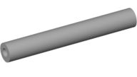 Mangueira Pneumática 4mm 4L / 3.2 cm Cinza Clara