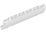 Painel Curvado 11x3 com Furos para 2 Pinos Branco