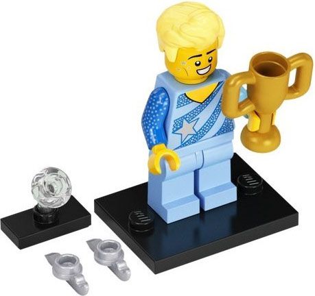 Minifigura Série 22 - Campeão de Patinação Artística