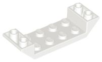 Inclinação Invertida 6x2 com Placa 2x4 Branco