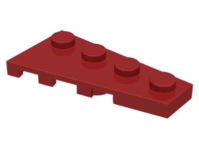 Placa 4x2 Direita Dark Red
