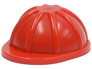 Capacete Lego de Construção Vermelho