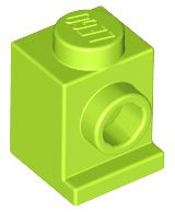 Tijolo Modificado 1x1 Verde Limão