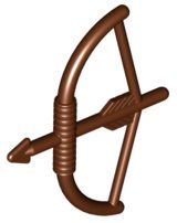 Arco com flecha Marrom