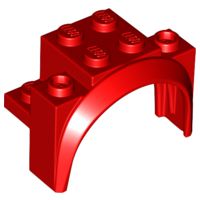 Para-Lamas 4x2 1/2x2 1/3 Vermelho