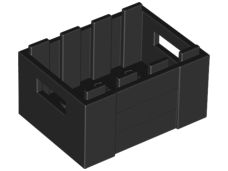 Caixa 3x4x1 2/3 com alças Preta