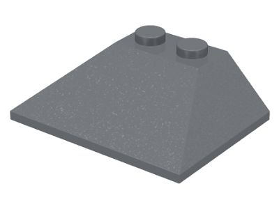 Placa Inclinada 45 3x4 Duplo / 33 Cinza Escura