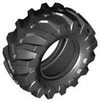 Pneu 56x26 "Trator" Preto