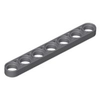Viga Fina 1x7 Cinza Escura