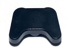 Controle de Video Game Preto sem Desenhos