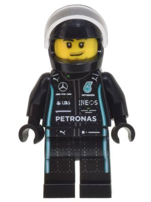 Minifigura Lego City - Piloto Mercedes-AMG F1