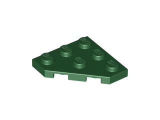 Placa de Canto 3x3 Verde Escura