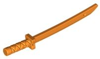 Mini Espada de Arma  Shamshir Laranja
