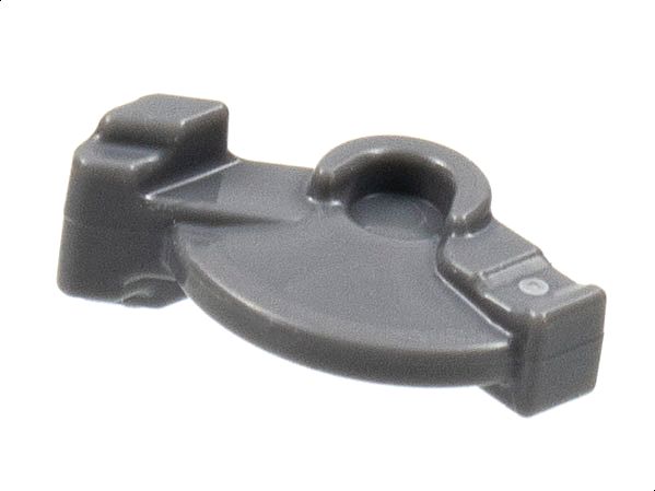 Parte do lançador de projeteis Cinza Escuro