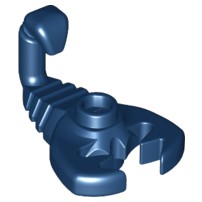 Escorpião Azul Escuro