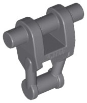 Torso de Droid de Batalha Cinza Escuro