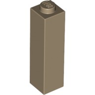 Tijolo 1x1x3 Bege Escuro
