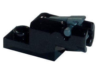Lançador de Projétil 1x2 Mini-Blaster Preto