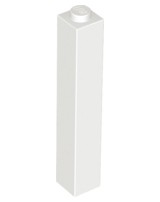 Tijolo 1x1x5 Branca