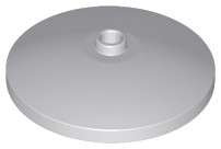 Disco estilo RADAR 4x4 com encaixe para eixo Cinza Claro