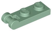 Placa Modificada 1x2 com Alça na Extremidade Sand Green