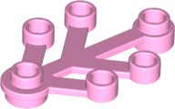 Folha de Planta 4x3 Rosa Brilhante