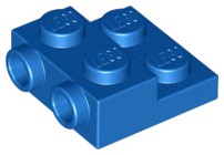 Placa Modificada 2x2x2/3 Azul