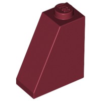 Tijolo Inclinado 65 2x1x2 Dark Red