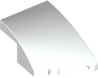 Cunha 3x2 sem pinos direita Branca