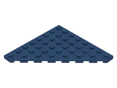 Placa de Canto 8x8 Azul Escura