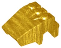 Punho de gorila (se encaixa na mão de minifigura) Dourada Perolada