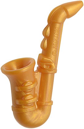 Saxafone Dourado Perolado
