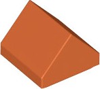 Inclinação 45 1x1 Dark Orange