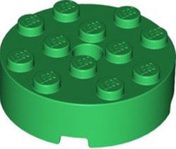 Tijolo Redondo 4x4 Verde
