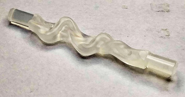 Efeito de Teia do Homem Aranha com Barras nas Extremidades Translúcida