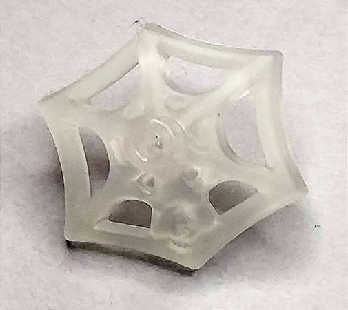 Efeito Pequeno de Teia do Homem Aranha Translúcido