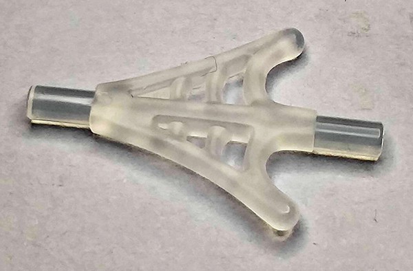 Efeito de Teia do Homem Aranha com duas ramificações Translúcido