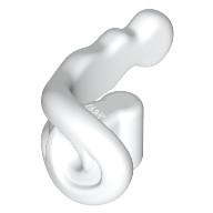 Barra de Energia Ondulada Branca