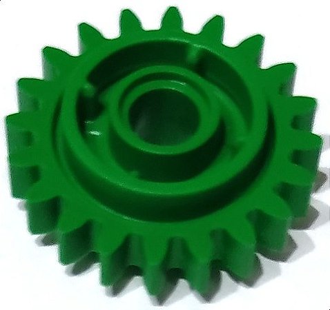 Engrenagem com 20 Dentes e embreagem em ambos os lados Verde