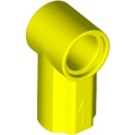 Conector Eixo-Pino Angulado #1 Amarelo Neon