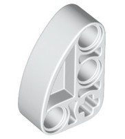 Viga Modificada tipo L com 1/4 de Elipse 2x3 Branca