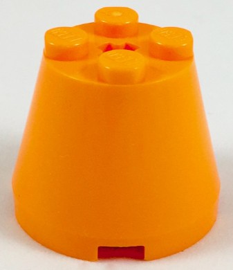 Cone 3x3x2 Laranja