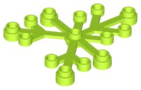 Folha de Planta 6x5 Verde Limão