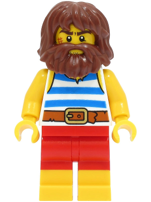 Minifigura Lego Ideas -  Ray the Castaway