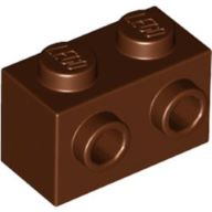 Tijolo Modificado 1x2 Marrom