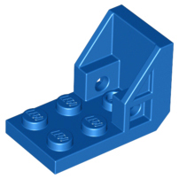 Suporte 3x2 - 2x2 Invertido (Assento Espacial) Azul