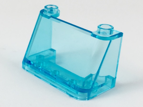 Para-Brisa 2x4x2 Translúcido Azul Claro